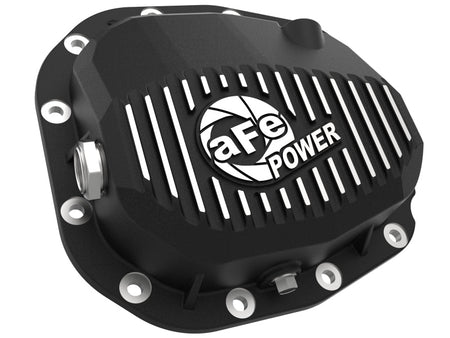 aFe Pro Series Rear Differential Cover Black w/ Fins 15 - 19 Ford F - 150 (w/ Super 8.8 Rear Axles) - CPC Performance