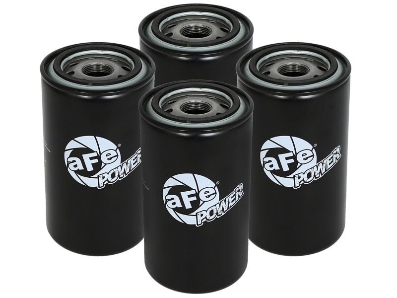 aFe ProGuard D2 Fluid Filters Oil F/F OIL 89-16 Dodge Diesel Trucks L6-5.9L/6.7L (td) (4 Pack) - CPC Performance