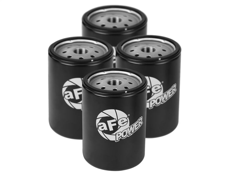aFe ProGuard D2 Fluid Filters Oil for 01 - 17 GM Diesel Trucks V8 - 6.6L (4 Pack) - CPC Performance