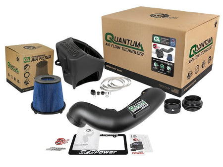 aFe Quantum Pro 5R Cold Air Intake System 17 - 18 Ford Powerstroke V8 - 6.7L - Oiled - CPC Performance