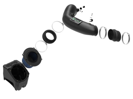 aFe Quantum Pro 5R Cold Air Intake System 17 - 18 Ford Powerstroke V8 - 6.7L - Oiled - CPC Performance