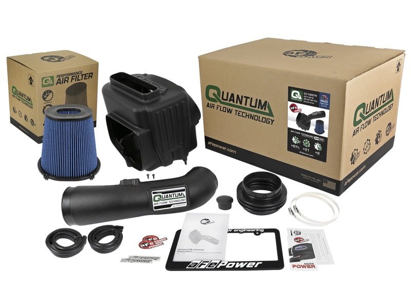 aFe Quantum Pro 5R Cold Air Intake System 17 - 18 GM/Chevy Duramax V6 - 6.6L L5P - Oiled - CPC Performance