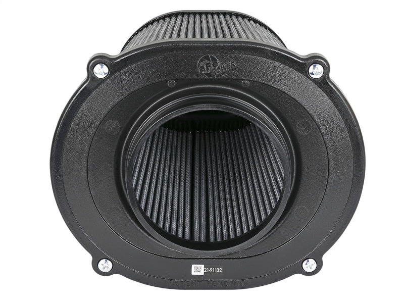 aFe Quantum Pro DRY S Air Filter Inverted Top - 5in Flange x 8in Height - Dry PDS - CPC Performance