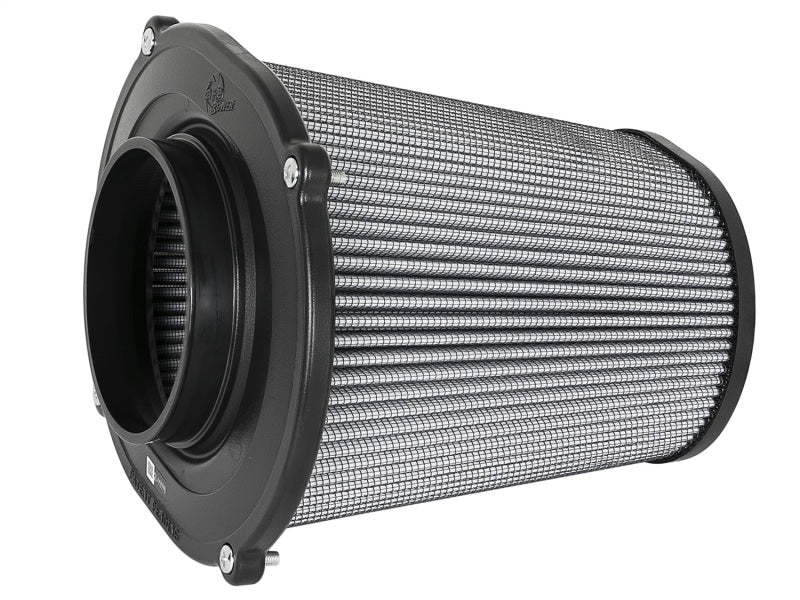 aFe Quantum Pro DRY S Air Filter Inverted Top - 5in Flange x 8in Height - Dry PDS - CPC Performance