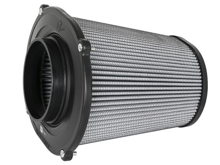 aFe Quantum Pro DRY S Air Filter Inverted Top - 5in Flange x 8in Height - Dry PDS - CPC Performance