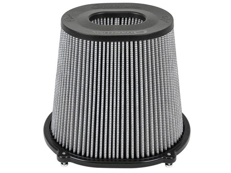 aFe Quantum Pro DRY S Air Filter Inverted Top - 5in Flange x 8in Height - Dry PDS - CPC Performance