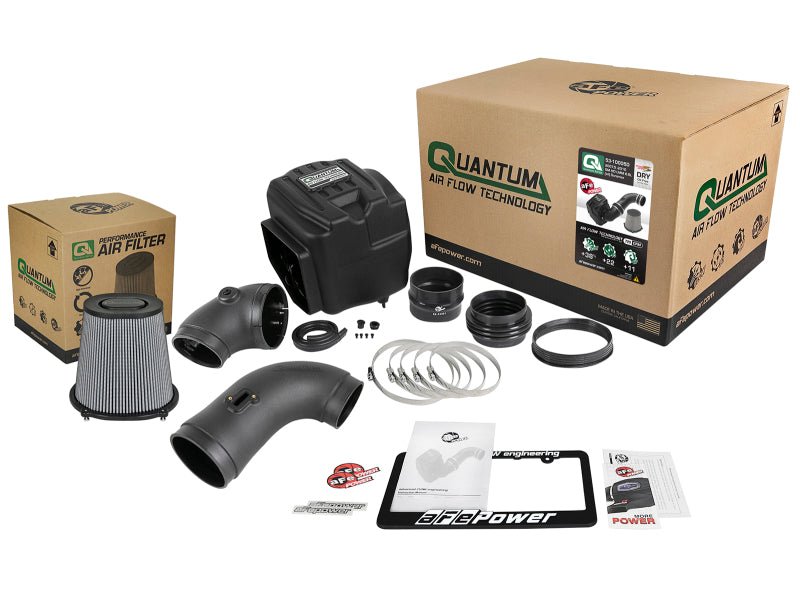 aFe Quantum Pro DRY S Cold Air Intake System 08 - 10 GM/Chevy Duramax V8 - 6.6L LMM - Dry - CPC Performance