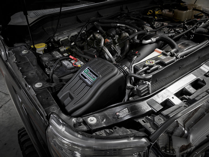 aFe Quantum Pro DRY S Cold Air Intake System 11 - 16 Ford Powerstroke V8 - 6.7L - Dry - CPC Performance