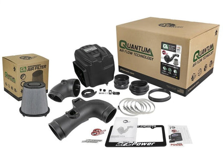 aFe Quantum Pro DRY S Cold Air Intake System 11 - 16 GM/Chevy Duramax V8 - 6.6L LML - Dry - CPC Performance