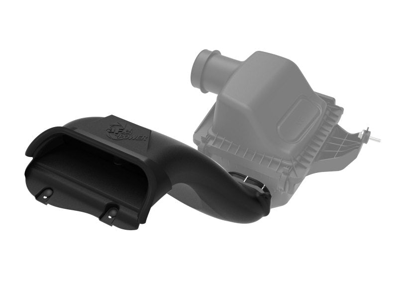 aFe Rapid Induction Dynamic Air Scoop 2021+ Ford F - 150V6/V8 - Black - CPC Performance