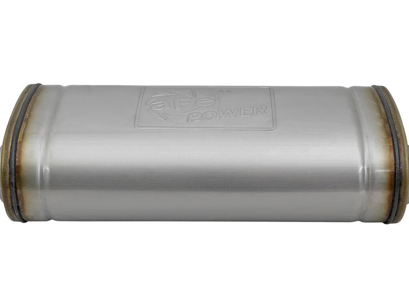 aFe Rebel Series 2.5in 409 SS Axle - Back Exhaust Polished 07 - 18 Jeep Wrangler (JK) V6 - 3.6L/3.8L - CPC Performance