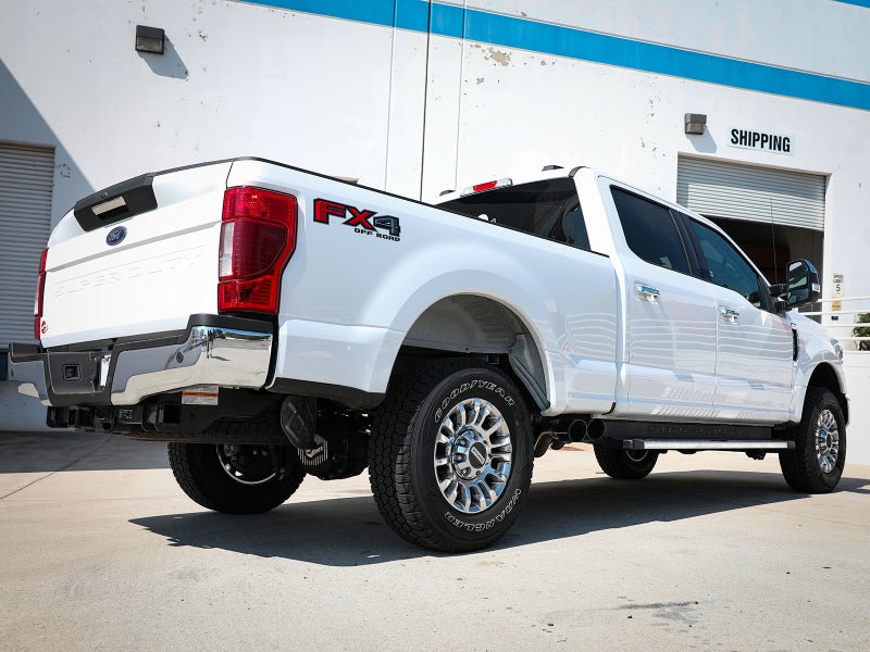 aFe Rebel Series 3in 409 SS Cat - Back Exhaust w/ Black Tips 17 - 20 Ford F - 250/F350 V8 6.2L/7.3L - CPC Performance
