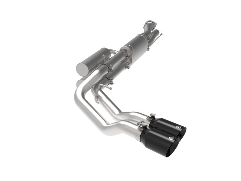 aFe Rebel Series 3in 409 SS Cat - Back Exhaust w/ Black Tips 17 - 20 Ford F - 250/F350 V8 6.2L/7.3L - CPC Performance