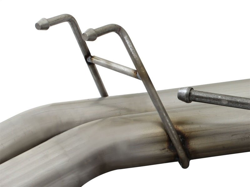 aFe Rebel Series Exhaust SS Front Side Exit CB w/ Black Tips 10 - 14 Ford F150 Ecoboost V8 6.2L - CPC Performance