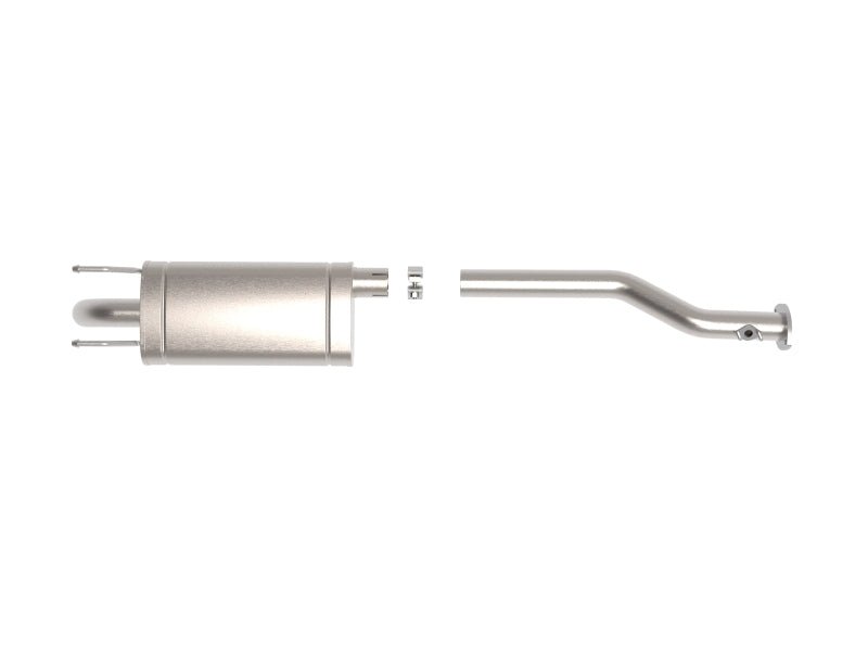 aFe ROCK BASHER 2.5in 409 SS Cat - Back Exhaust - 99 - 04 Toyota Tacoma L4 - 2.4L / V6 - 3.4L - CPC Performance