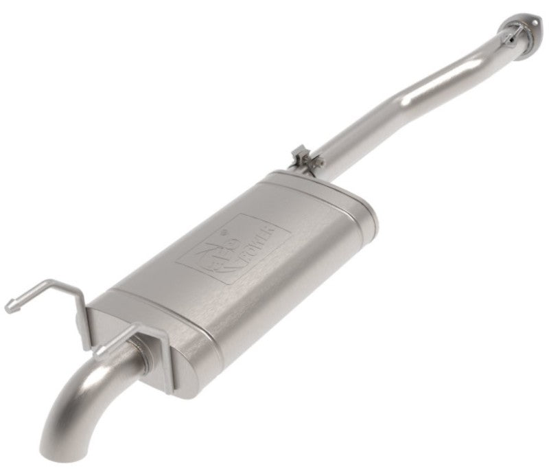 aFe ROCK BASHER 2.5in 409 SS Cat - Back Exhaust - 99 - 04 Toyota Tacoma L4 - 2.4L / V6 - 3.4L - CPC Performance