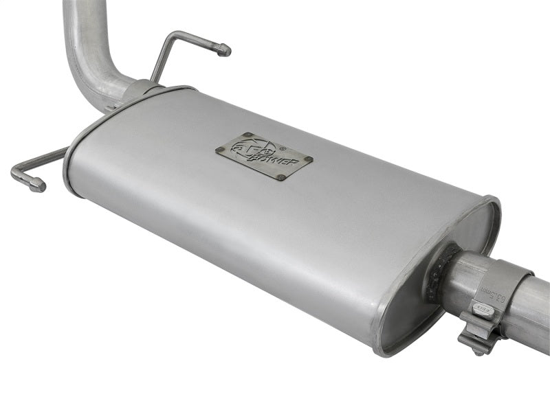 aFe Scorpion 2 - 1/2in Aluminized Steel Cat - Back Exhaust w/ Black Tips 07 - 17 Toyota FJ Cruiser V6 4.0L - CPC Performance