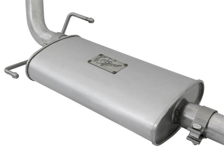 aFe Scorpion 2 - 1/2in Aluminized Steel Cat - Back Exhaust w/ Black Tips 07 - 17 Toyota FJ Cruiser V6 4.0L - CPC Performance