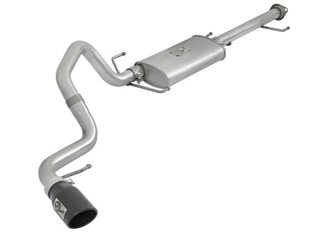 aFe Scorpion 2 - 1/2in Aluminized Steel Cat - Back Exhaust w/ Black Tips 07 - 17 Toyota FJ Cruiser V6 4.0L - CPC Performance