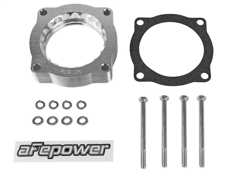aFe Silver Bullet Throttle Body Spacer N62 Only BMW (E53) 04 - 09 5series (E60) 04 - 09 6series (E63/64) - CPC Performance