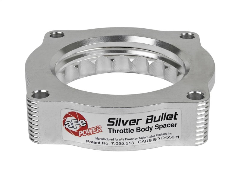 aFe Silver Bullet Throttle Body Spacer N62 Only BMW (E53) 04 - 09 5series (E60) 04 - 09 6series (E63/64) - CPC Performance