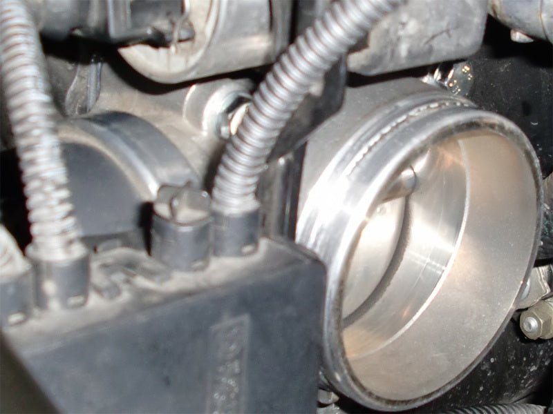 aFe Silver Bullet Throttle Body Spacers TBS BMW 325i (E46) 01 - 06 L6 - 2.5L - CPC Performance