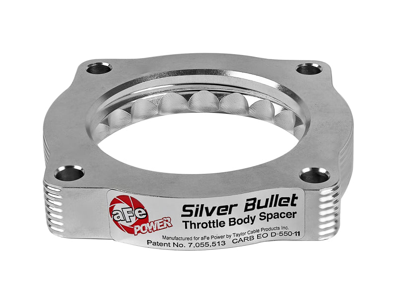aFe Silver Bullet Throttle Body Spacers TBS BMW 335i (N54) 07 - 11 135i/535i 08 - 10 L6 - 3.0L (tt) - CPC Performance