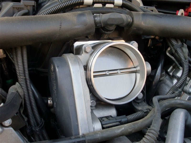 aFe Silver Bullet Throttle Body Spacers TBS BMW 5 Series (E60) 06 - 10 V8 - 4.8L - CPC Performance