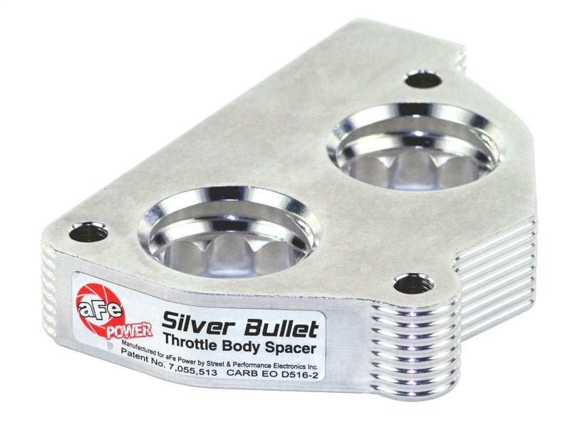 aFe Silver Bullet Throttle Body Spacers TBS GM C/K 1500/2500/3500 87 - 95 V6 - 4.3L V8 - 5.0/5.7L - CPC Performance