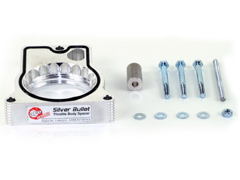 aFe Silver Bullet Throttle Body Spacers TBS GM C/K 1500/2500/3500 96 - 00 V8 - 5.0L 5.7L - CPC Performance