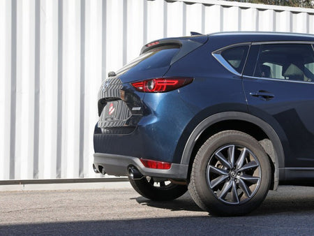 aFe Takeda 17 - 21 Mazda CX - 5 2.5L (t) 2.5in. SS Axle - Back Exhaust System w/Black Tips - CPC Performance