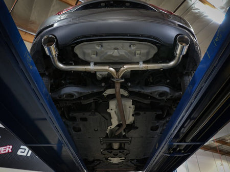aFe Takeda 2 - 1/2in 304 SS Axle - Back Exhaust w/ Carbon Fiber Tips 14 - 18 Mazda 3 L4 2.0L/2.5L - CPC Performance