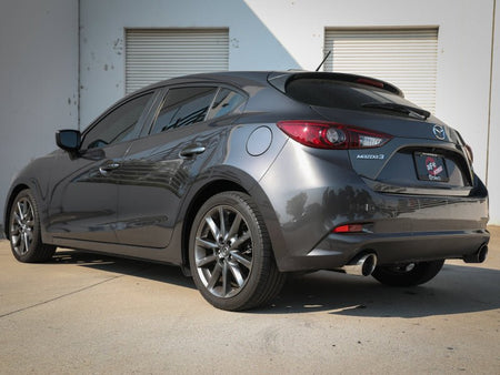 aFe Takeda 2 - 1/2in 304 SS Axle - Back Exhaust w/ Polished Tips 14 - 18 Mazda 3 L4 2.0L/2.5L - CPC Performance