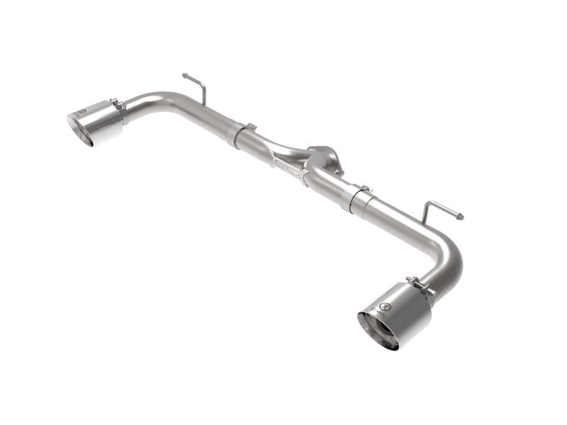 aFe Takeda 2 - 1/2in 304 SS Axle - Back Exhaust w/ Polished Tips 14 - 18 Mazda 3 L4 2.0L/2.5L - CPC Performance