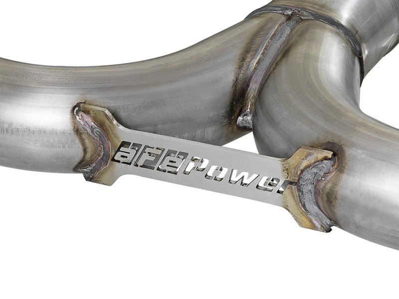 aFe Takeda 2 - 1/2in 304 SS Axle - Back Exhaust w/ Polished Tips 14 - 18 Mazda 3 L4 2.0L/2.5L - CPC Performance