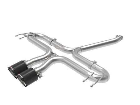 aFe Takeda 2 - 1/2in 304 SS Axle - Back Exhaust w/Carbon Tips 17 - 20 Honda Civic Sport L4 - 1.5L (t) - CPC Performance