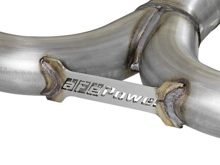 aFe Takeda 2 - 1/2in 304 SS Cat - Back Exhaust w/ Polished Tips 14 - 18 Mazda 3 L4 2.0L/2.5L - CPC Performance