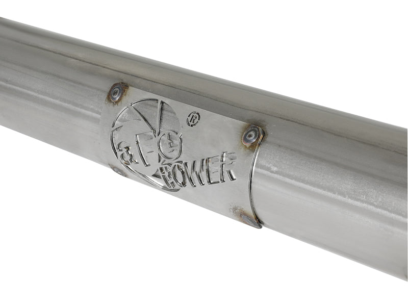 aFe Takeda 2.5in 304 SS Axle - Back Exhaust System 18 - 19 Subaru Crosstrek H4 2.0L - CPC Performance