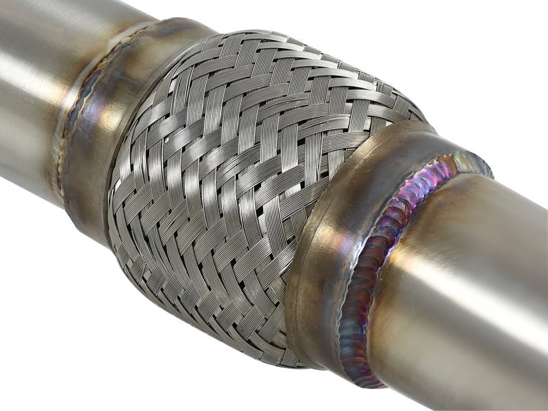 aFe Takeda 2.5in to 3in 304 SS Y - Pipe Exhaust System 16 - 18 Infiniti Q50/Q60 V6 - 3.0L (tt) - CPC Performance