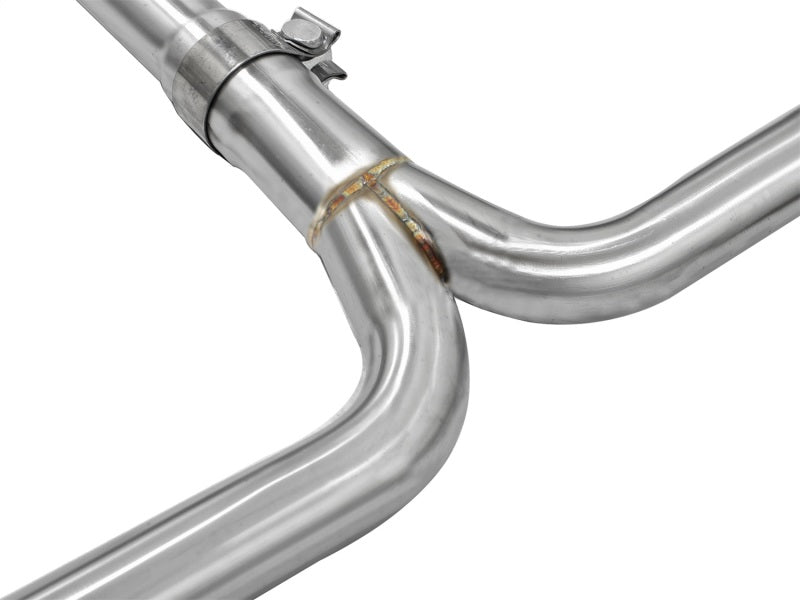 aFe Takeda Exhaust 2.25in to 2in Dia 304SS Cat - Back w/Polished Tips 08 - 12 Honda Accord Coupe V6 3.5L - CPC Performance