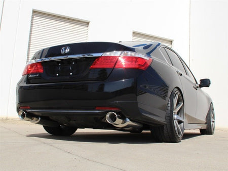 aFe Takeda Exhaust 304SS Dual Cat - Back w/ Polished Tips 13 - 17 Honda Accord LX/EX/EX - L Sedan L4 2.4L - CPC Performance