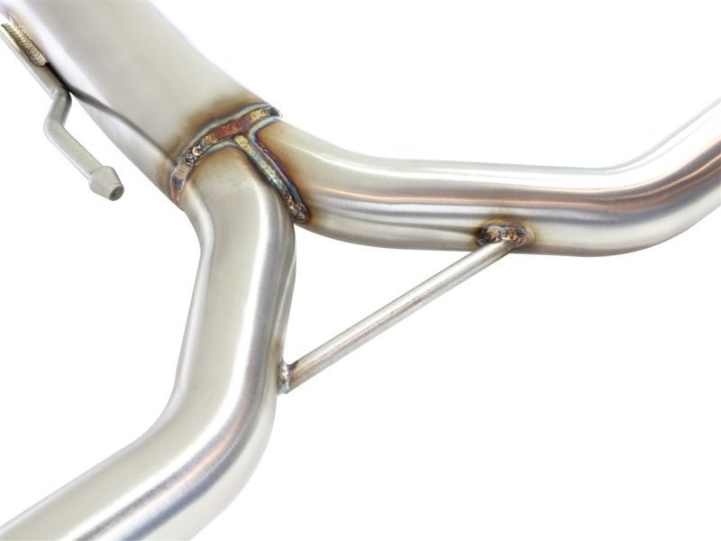 aFe Takeda Exhaust 304SS Dual Cat - Back w/ Polished Tips 13 - 17 Honda Accord LX/EX/EX - L Sedan L4 2.4L - CPC Performance