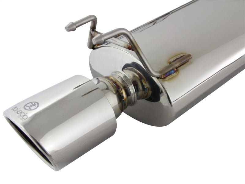 aFe Takeda Exhaust 304SS Dual Cat - Back w/ Polished Tips 13 - 17 Honda Accord LX/EX/EX - L Sedan L4 2.4L - CPC Performance