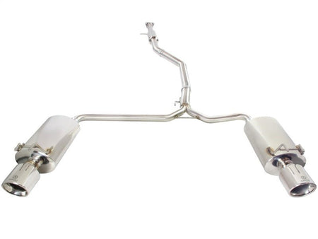 aFe Takeda Exhaust 304SS Dual Cat - Back w/ Polished Tips 13 - 17 Honda Accord LX/EX/EX - L Sedan L4 2.4L - CPC Performance