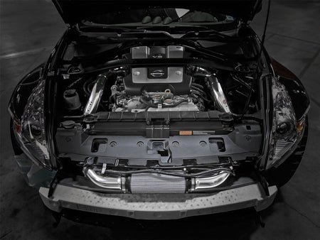 aFe Takeda Intake Stage - 2 Polished Pro DRY S 09 - 17 Nissan 370Z V6 3.7L - CPC Performance