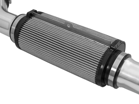 aFe Takeda Intake Stage - 2 Polished Pro DRY S 09 - 17 Nissan 370Z V6 3.7L - CPC Performance