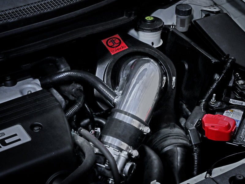 aFe Takeda Momentum Sealed Intake System 12 Honda Civic Si 2.4L Stage 2 Pro Dry S Polished - CPC Performance