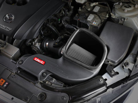aFe Takeda Stage - 2 Pro Dry S Cold Air Intake System 14 - 18 Mazda 3 L4 - 2.0L (Black) - CPC Performance