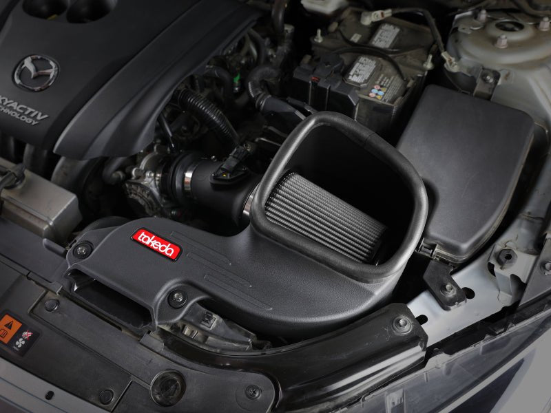 aFe Takeda Stage - 2 Pro Dry S Cold Air Intake System 14 - 18 Mazda 3 L4 - 2.0L (Black) - CPC Performance