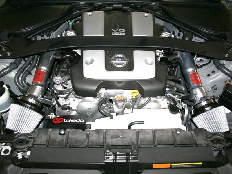 aFe Takeda Stage - 2 Pro DRY S Cold Air Intake System Nissan 370Z 09 - 17 V6 - 3.7L - CPC Performance